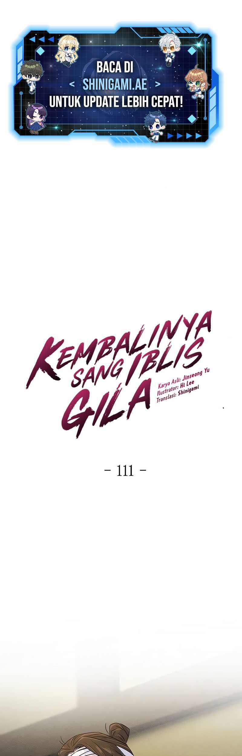 Manhwa Return of the Mad Demon Chapter 111 gambar nomor 2