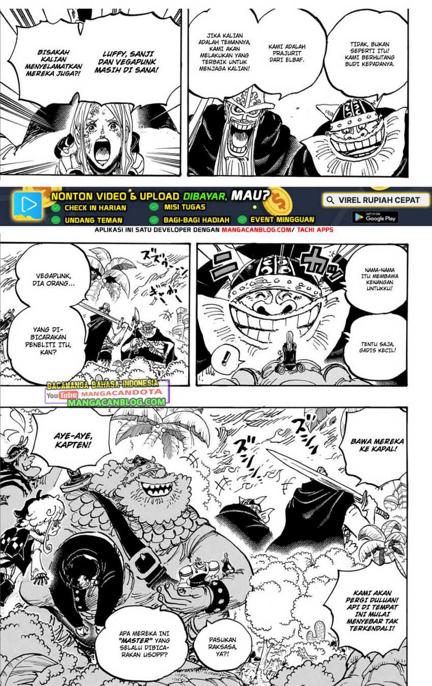 One Piece Chapter 1108 Gambar 9