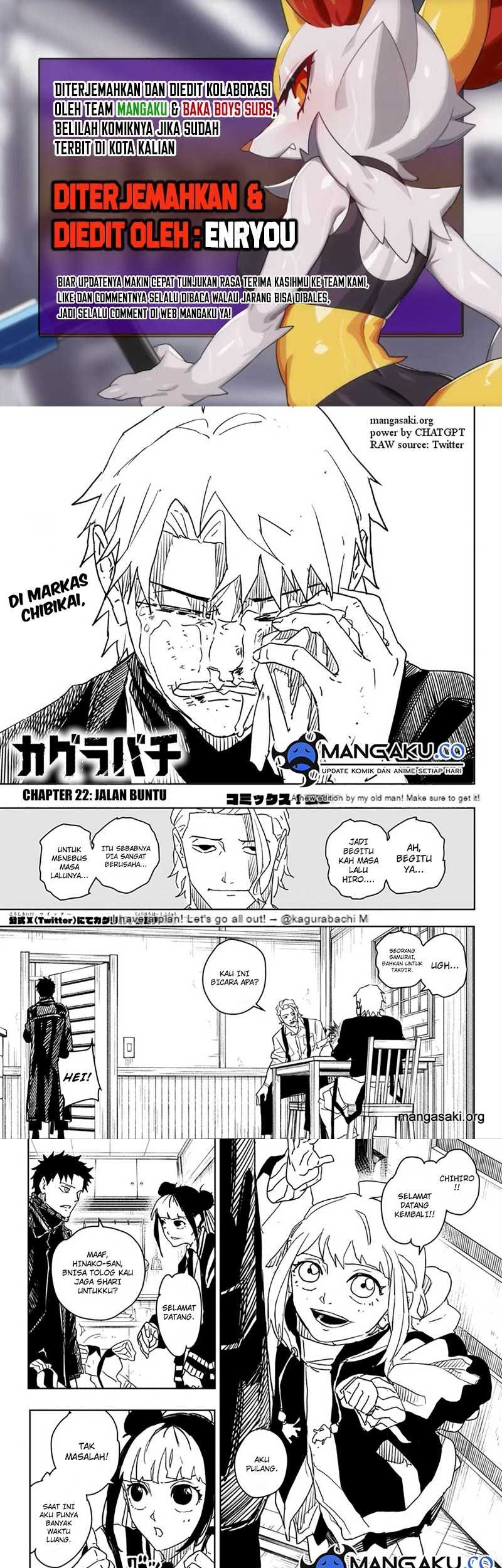 Komik Kagurabachi Chapter 22 gambar nomor 1