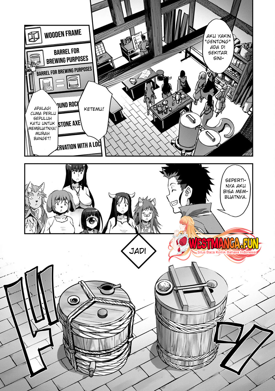 Craft Game no Nouryoku de Isekai Kouryaku!! Chapter 34 Gambar 13