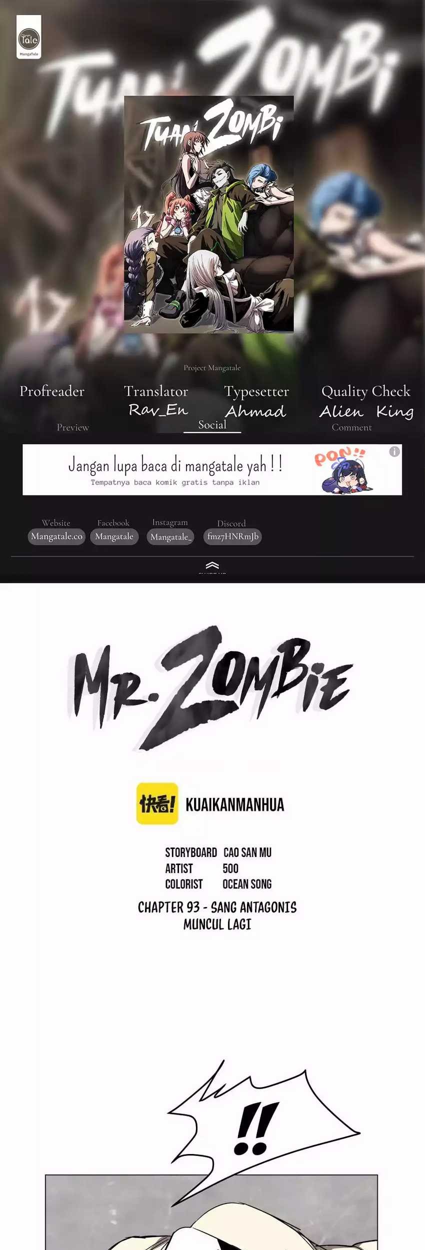 Komik Mr. Zombie Chapter 93 gambar nomor 1