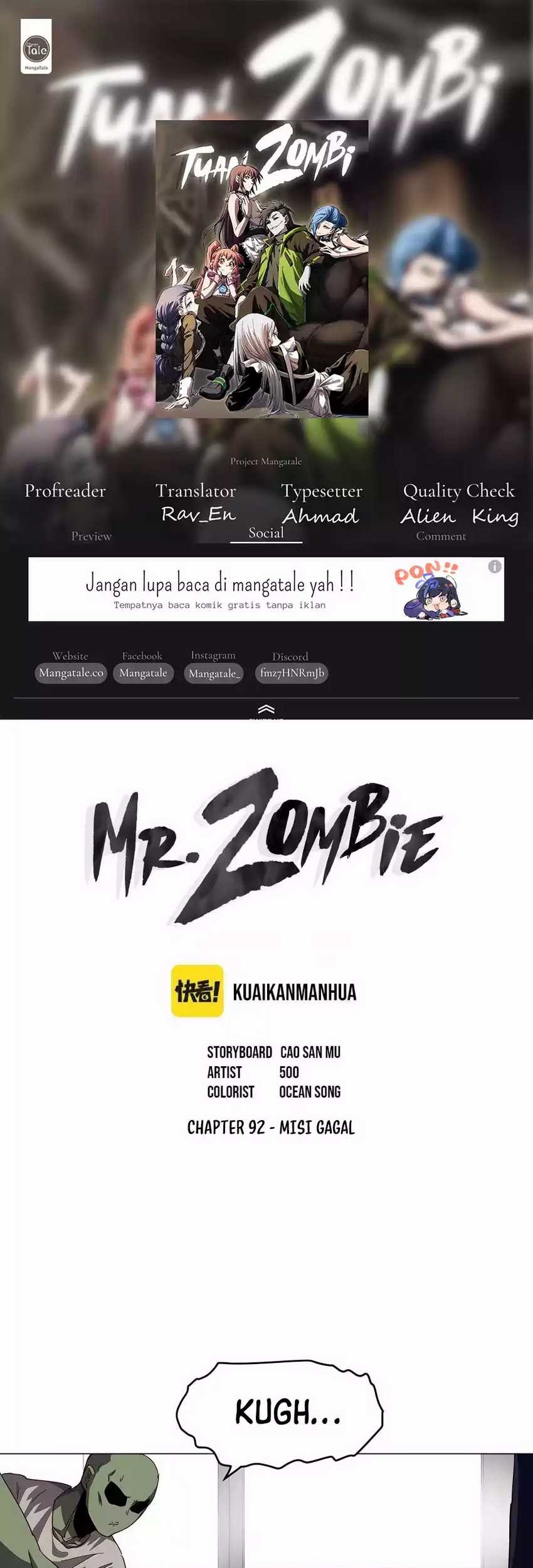 Komik Mr. Zombie Chapter 92 gambar nomor 1