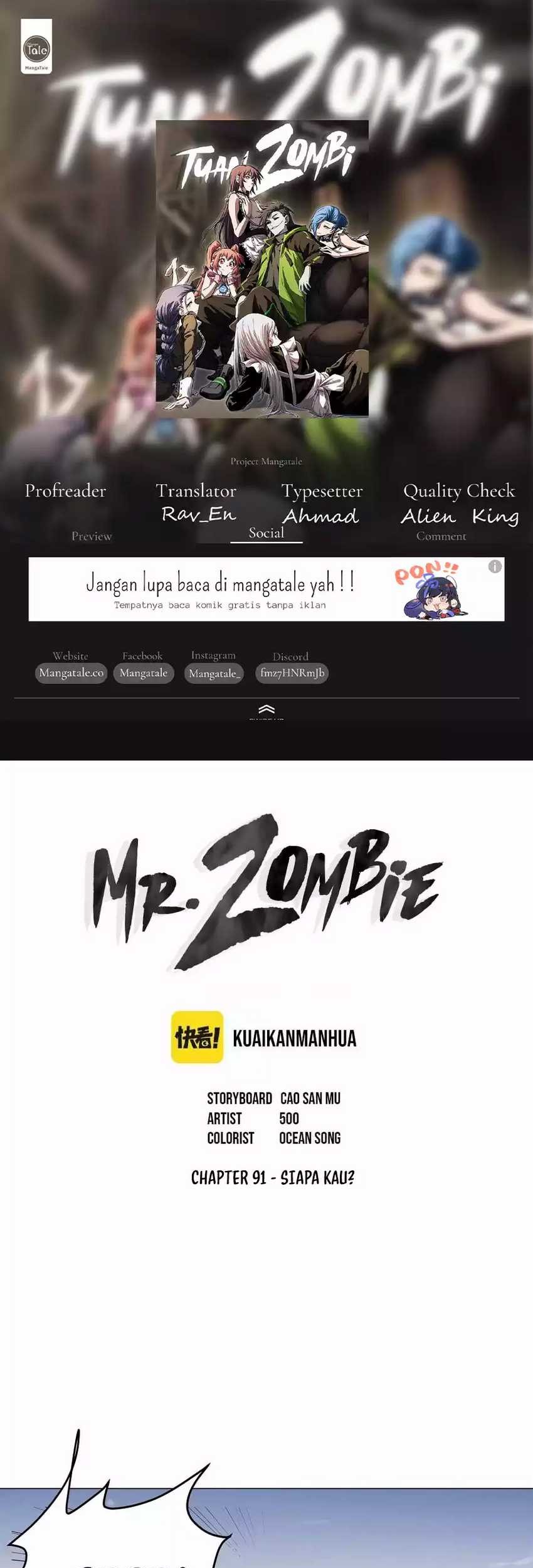 Komik Mr. Zombie Chapter 91 gambar nomor 1