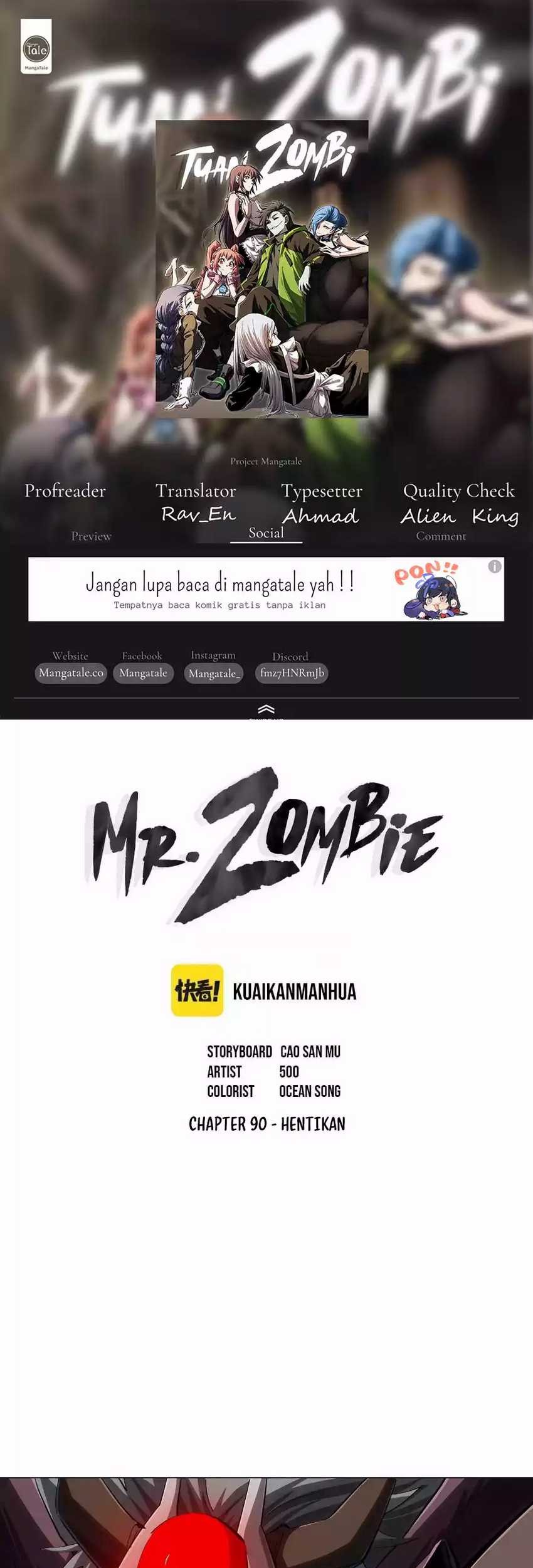 Komik Mr. Zombie Chapter 90 gambar nomor 1