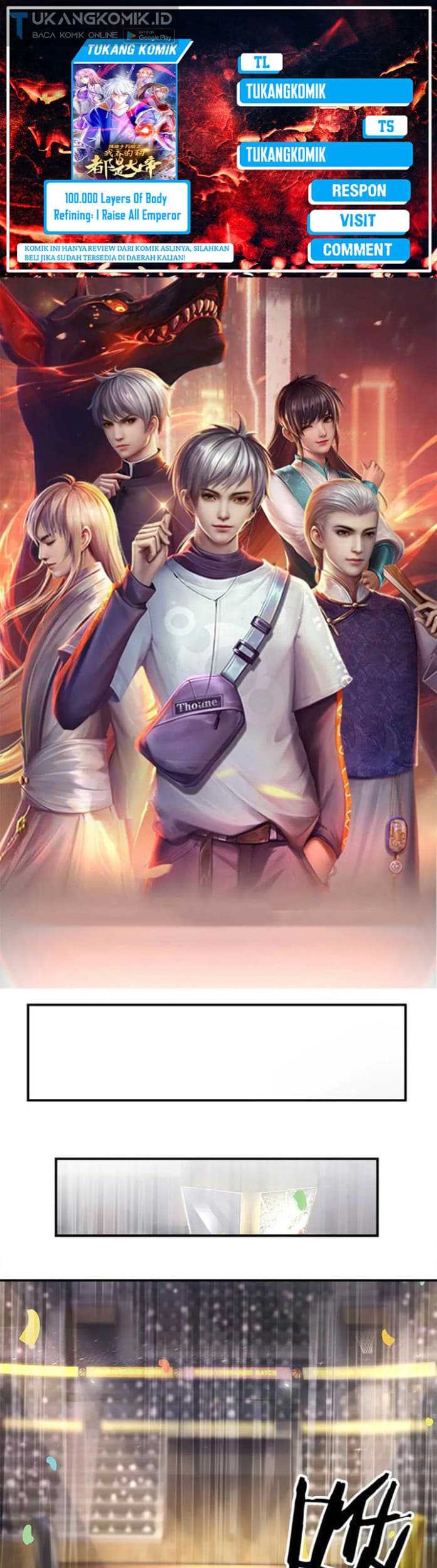 Komik 100.000 Layers Of Body Refining: I Raise All Emperor Chapter 204 gambar nomor 1