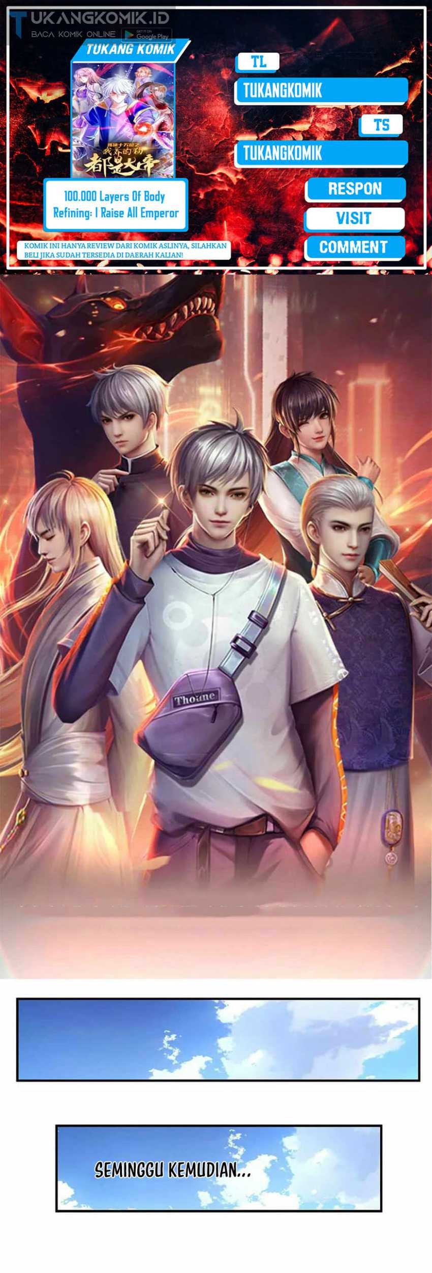 Komik 100.000 Layers Of Body Refining: I Raise All Emperor Chapter 201 gambar nomor 1