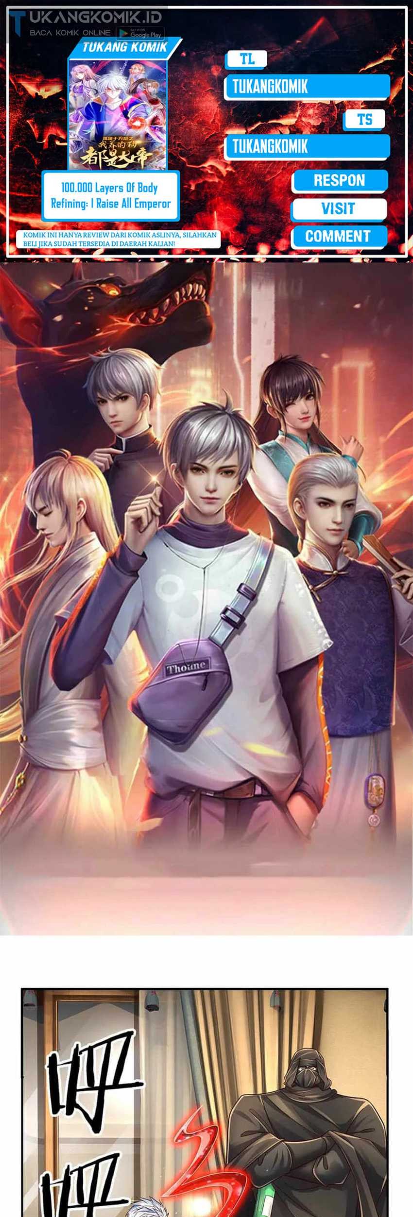 Komik 100.000 Layers Of Body Refining: I Raise All Emperor Chapter 200 gambar nomor 1