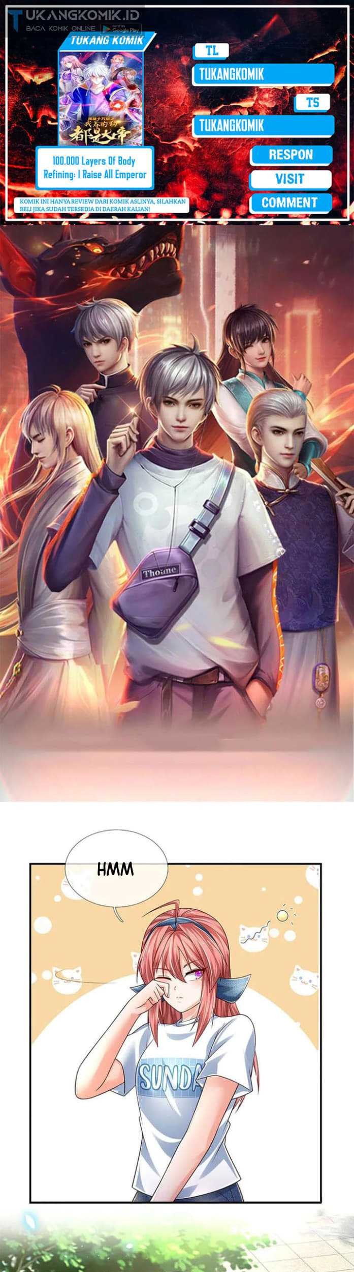 Komik 100.000 Layers Of Body Refining: I Raise All Emperor Chapter 196 gambar nomor 1