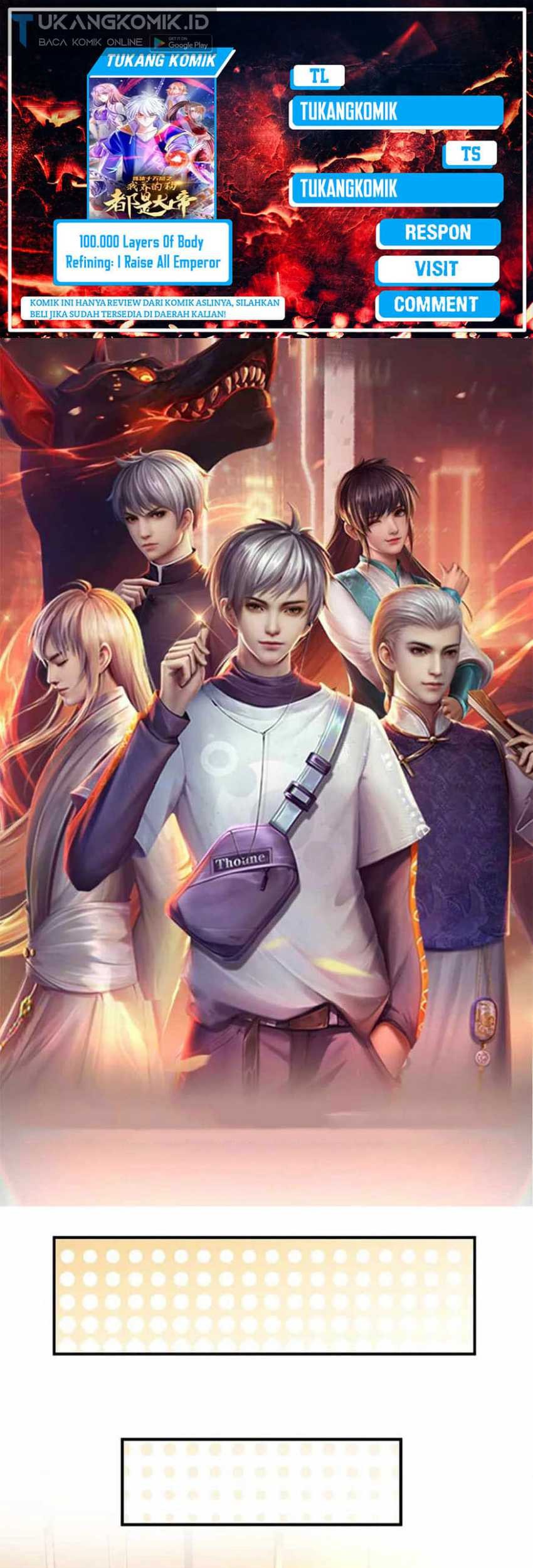 Komik 100.000 Layers Of Body Refining: I Raise All Emperor Chapter 199 gambar nomor 1