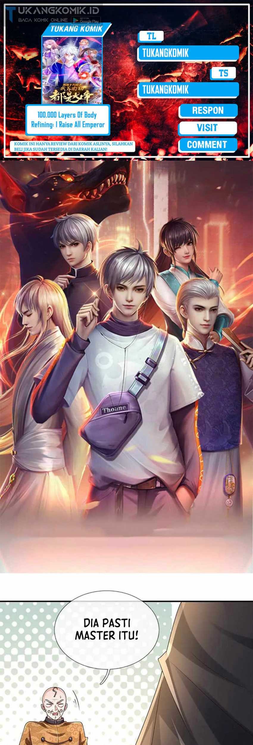 Komik 100.000 Layers Of Body Refining: I Raise All Emperor Chapter 194 gambar nomor 1