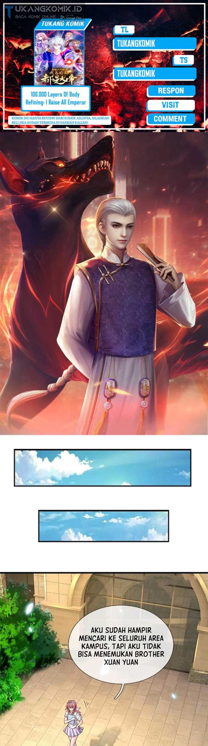 Komik 100.000 Layers Of Body Refining: I Raise All Emperor Chapter 188 gambar nomor 1