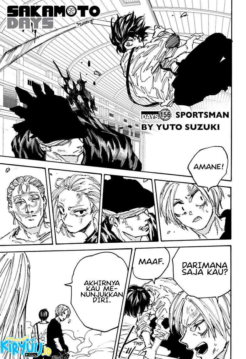 Manga Sakamoto Days Chapter 156 gambar nomor 2