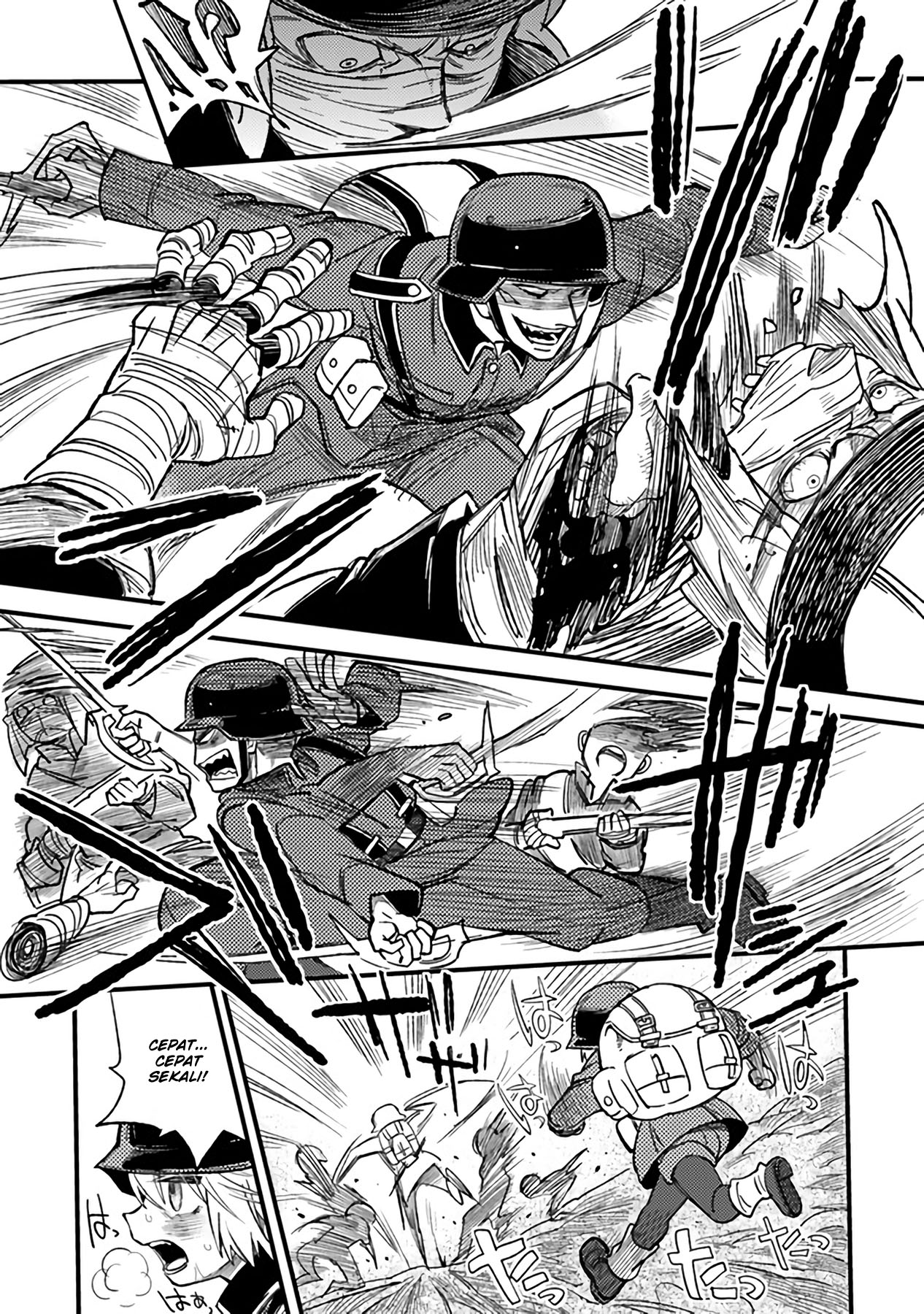 TS Eiseihei-san no Senjou Nikki Chapter 03.2 Gambar 10