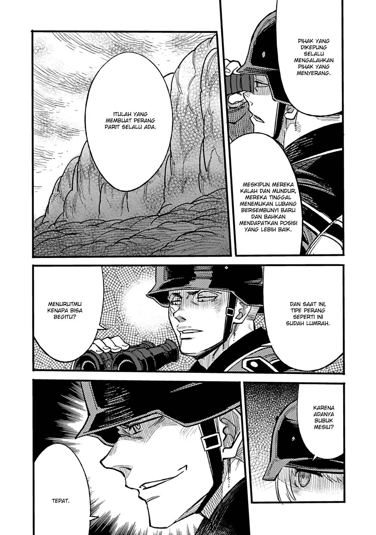 Manga TS Eiseihei-san no Senjou Nikki Chapter 03.2 gambar nomor 2