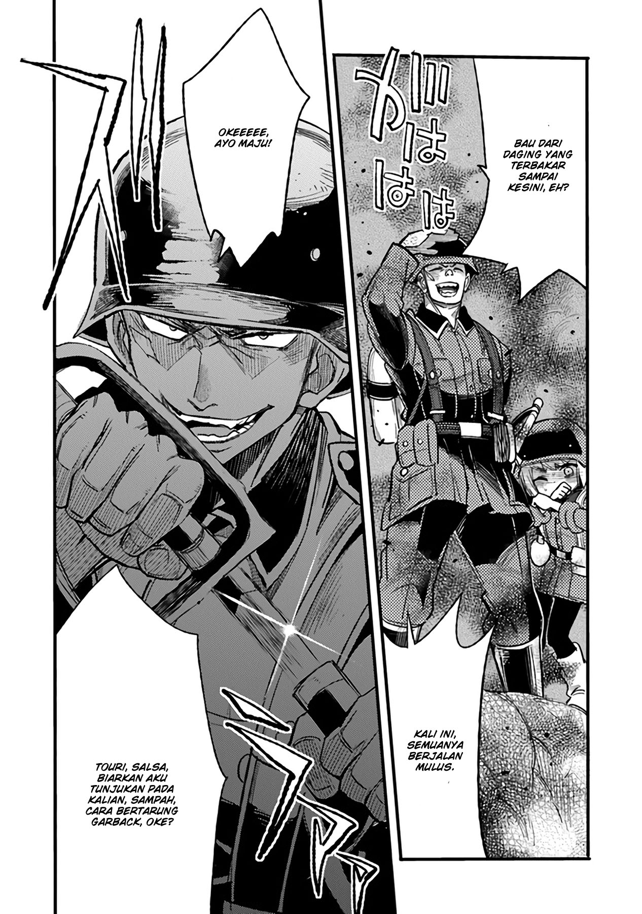 TS Eiseihei-san no Senjou Nikki Chapter 03.2 Gambar 6