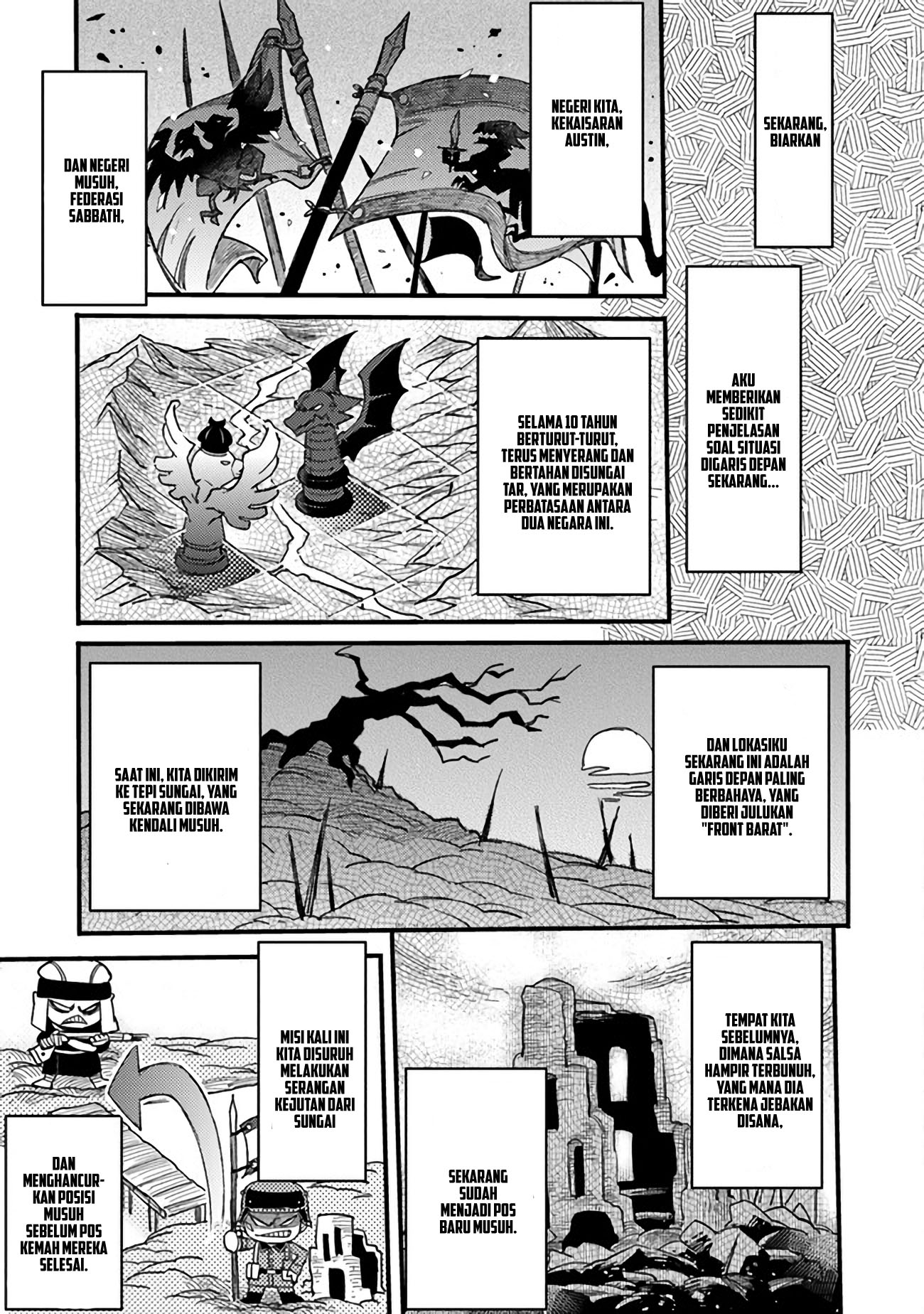 TS Eiseihei-san no Senjou Nikki Chapter 03.1 Gambar 4