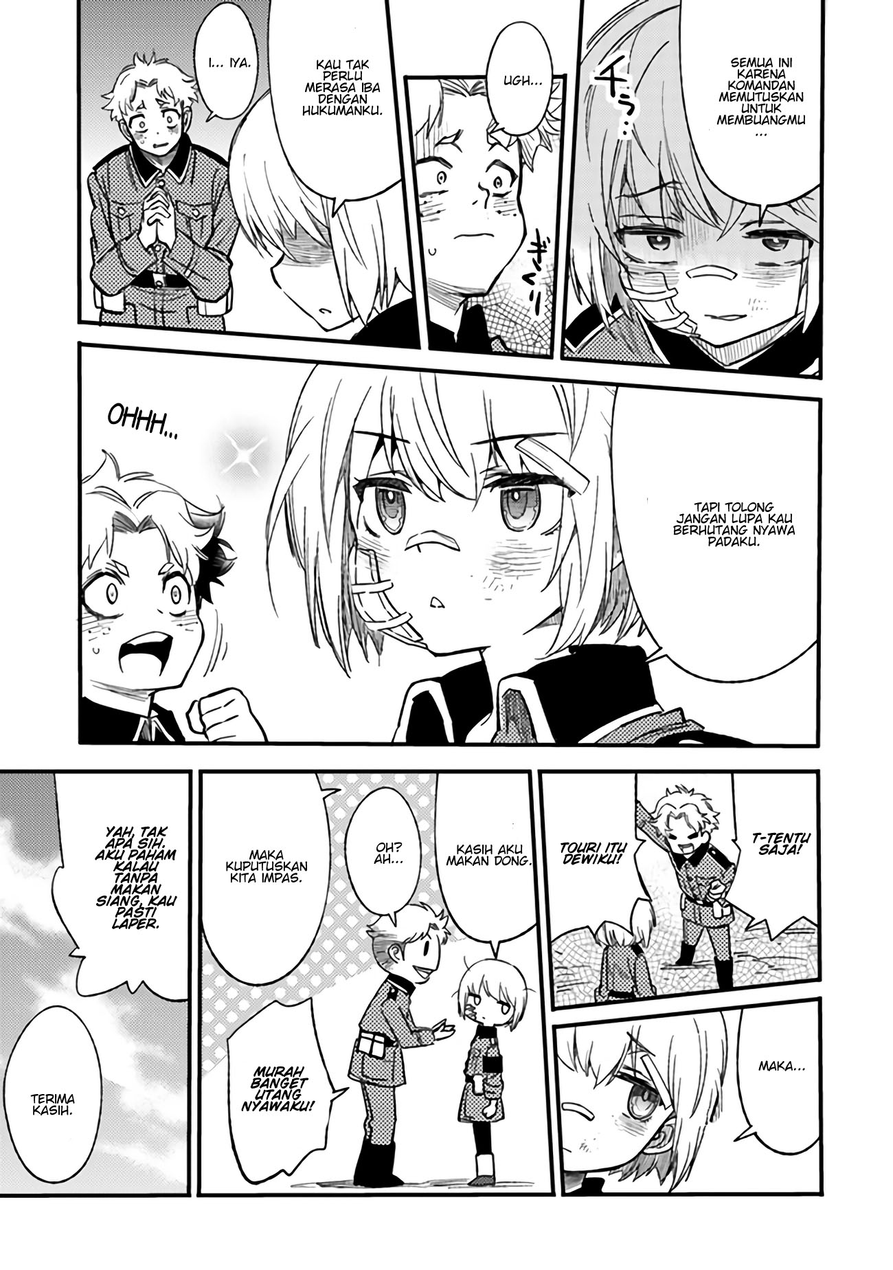 TS Eiseihei-san no Senjou Nikki Chapter 02.3 Gambar 10