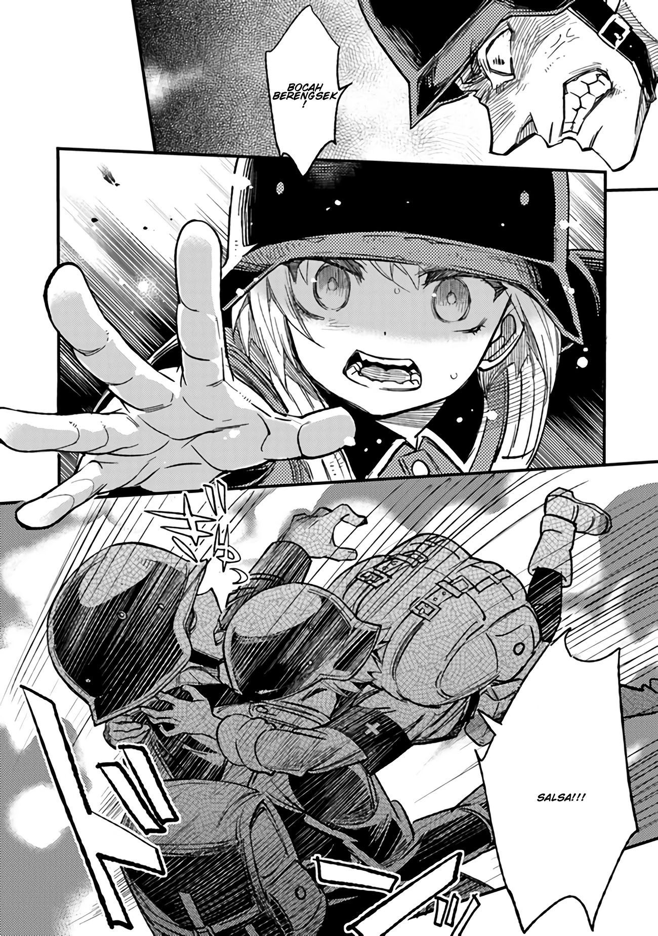 TS Eiseihei-san no Senjou Nikki Chapter 02.2 Gambar 3