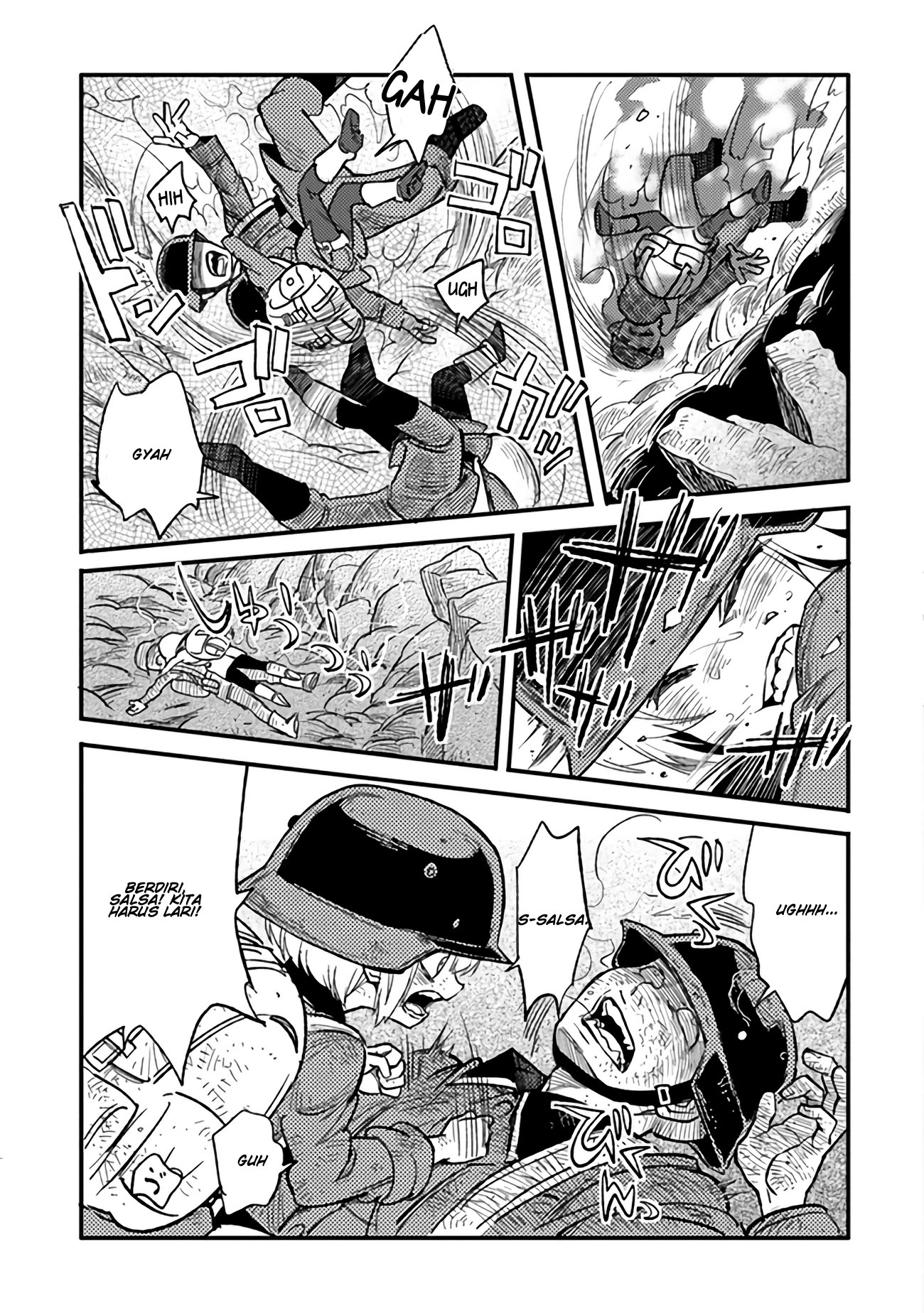 TS Eiseihei-san no Senjou Nikki Chapter 02.2 Gambar 4