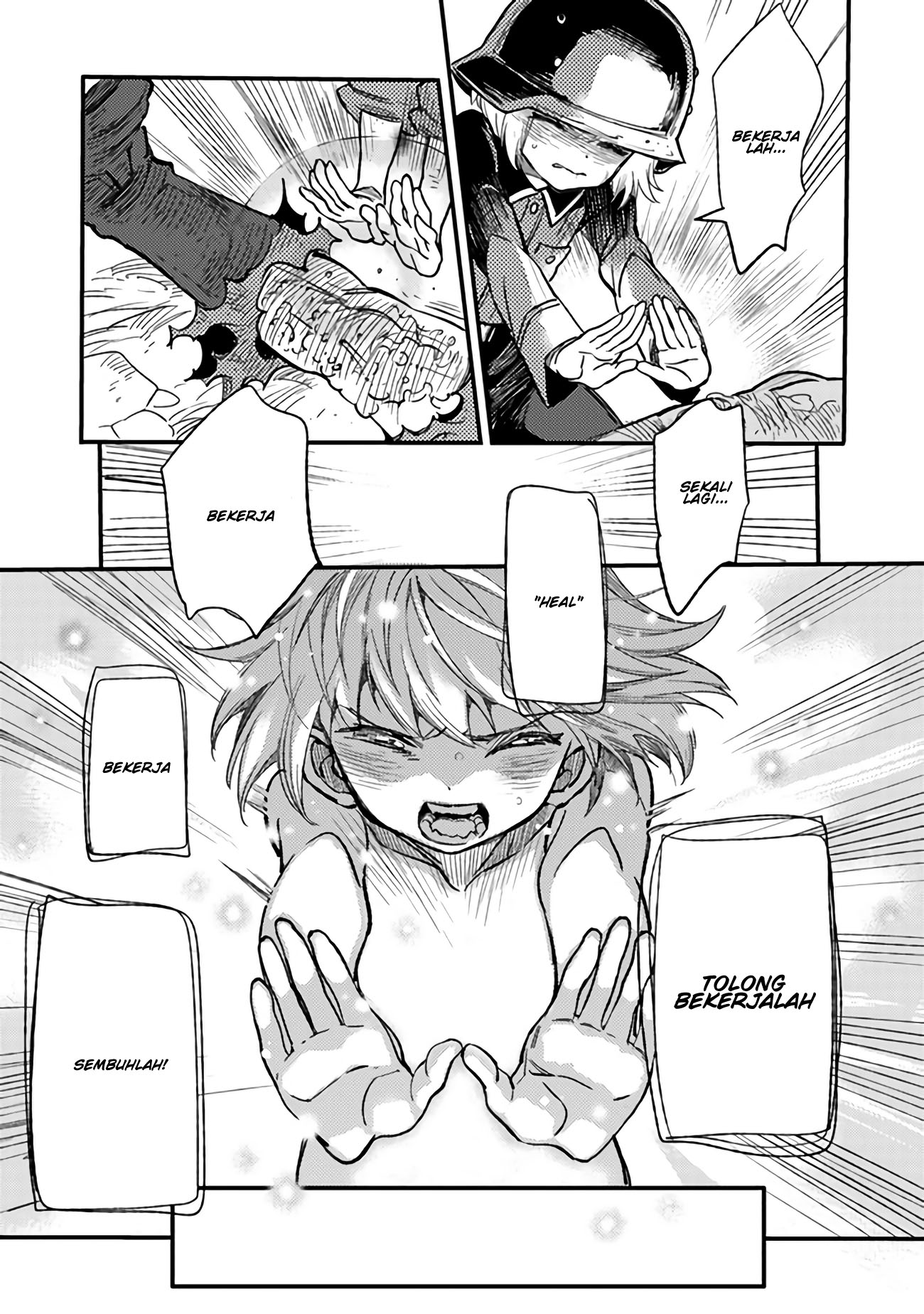 TS Eiseihei-san no Senjou Nikki Chapter 02.2 Gambar 6