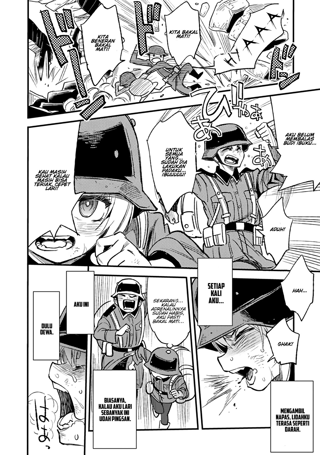 TS Eiseihei-san no Senjou Nikki Chapter 02.2 Gambar 9