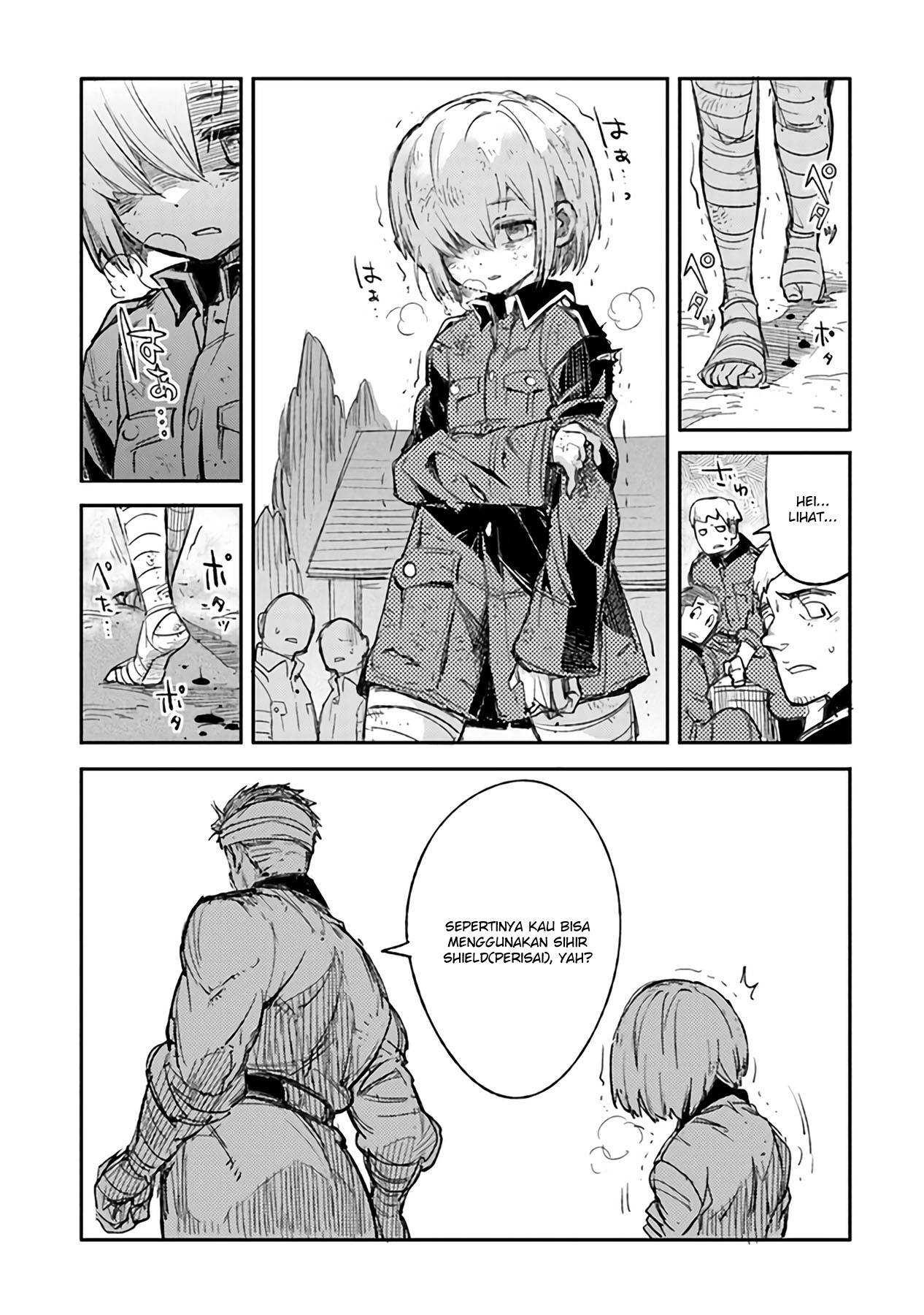 TS Eiseihei-san no Senjou Nikki Chapter 06 Gambar 16