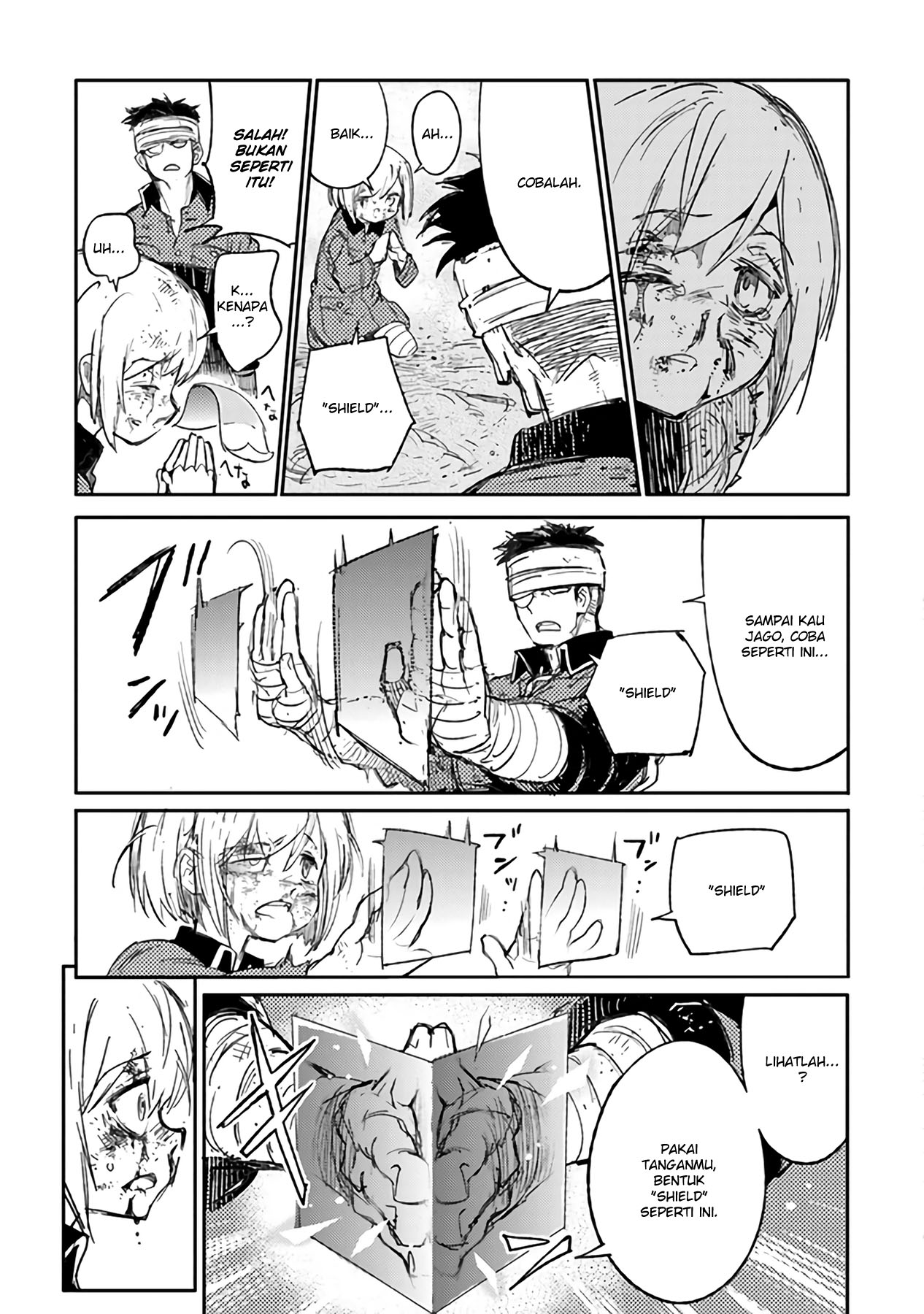 TS Eiseihei-san no Senjou Nikki Chapter 06 Gambar 28