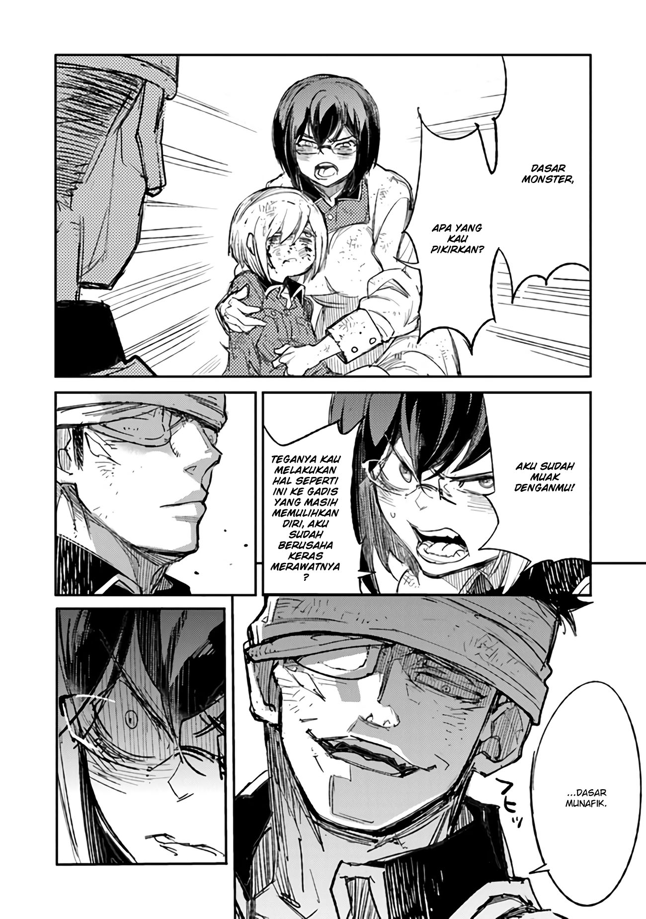 TS Eiseihei-san no Senjou Nikki Chapter 06 Gambar 35