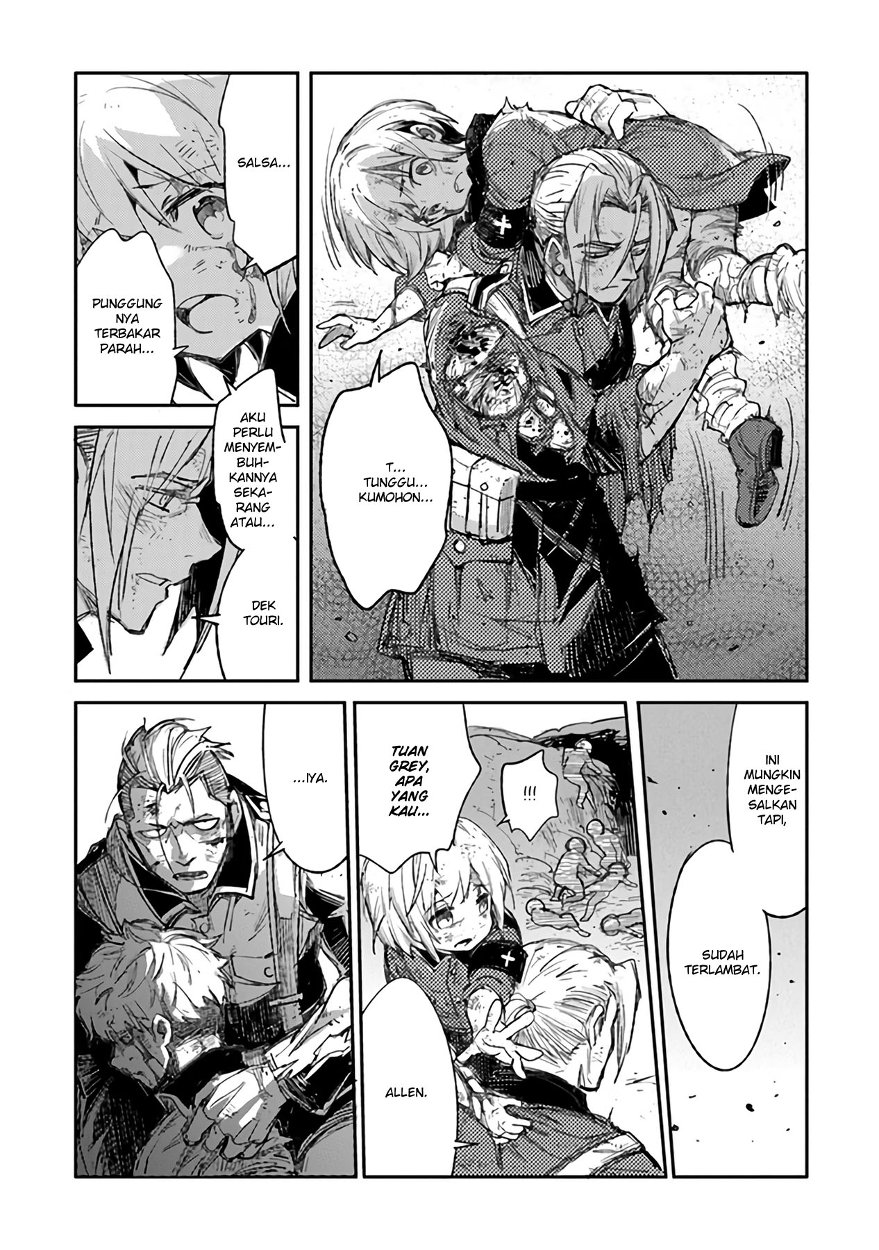 TS Eiseihei-san no Senjou Nikki Chapter 06 Gambar 6