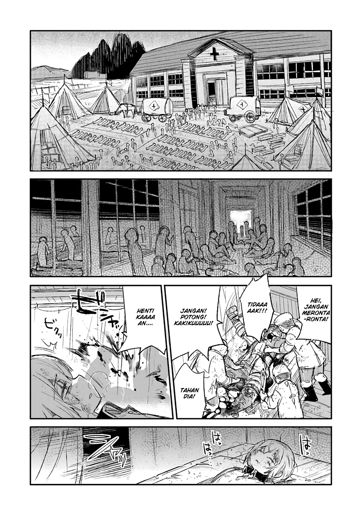 TS Eiseihei-san no Senjou Nikki Chapter 06 Gambar 9