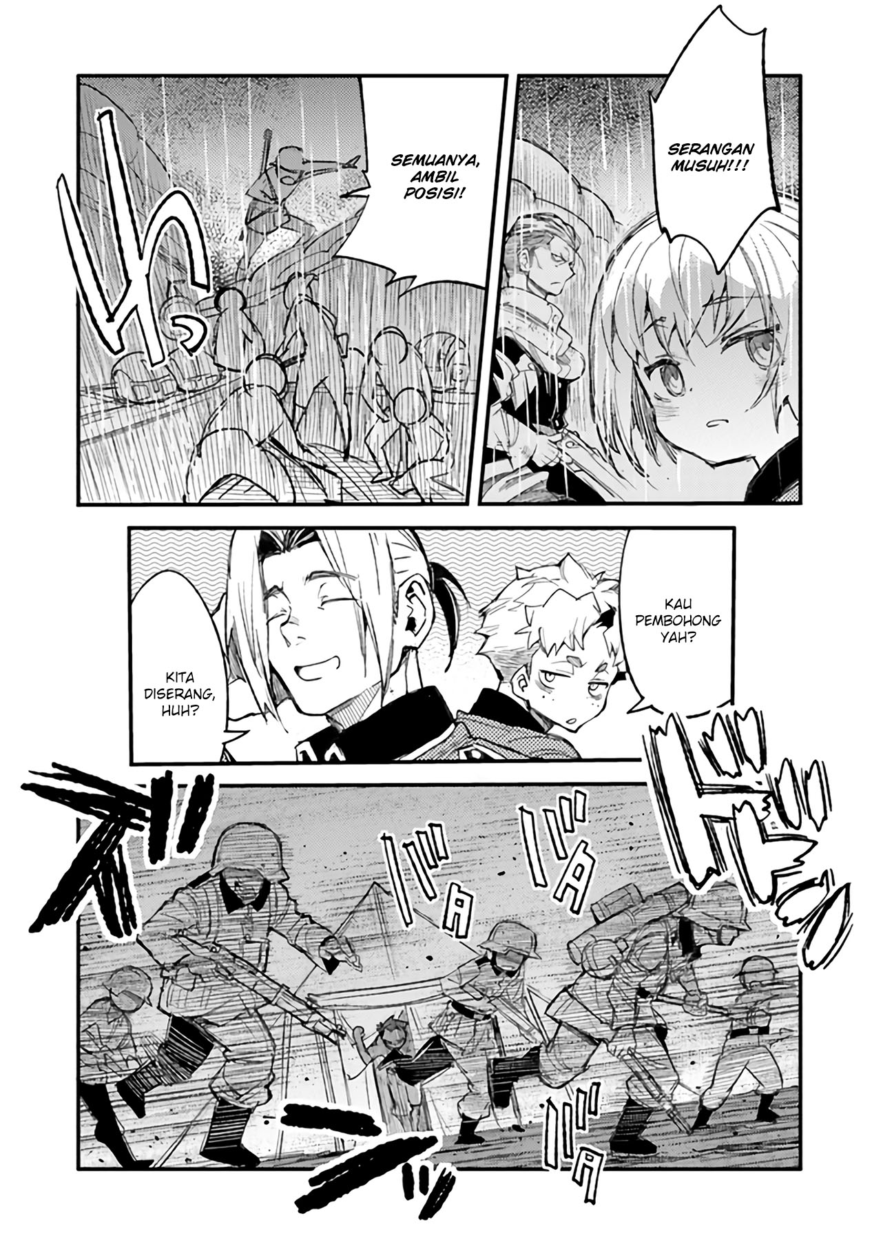 TS Eiseihei-san no Senjou Nikki Chapter 05 Gambar 11