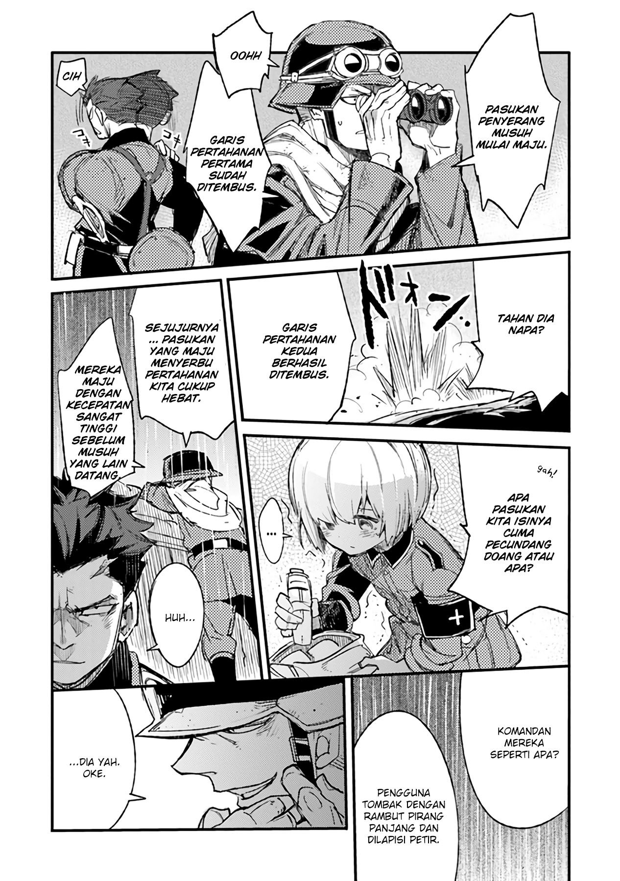 TS Eiseihei-san no Senjou Nikki Chapter 05 Gambar 13