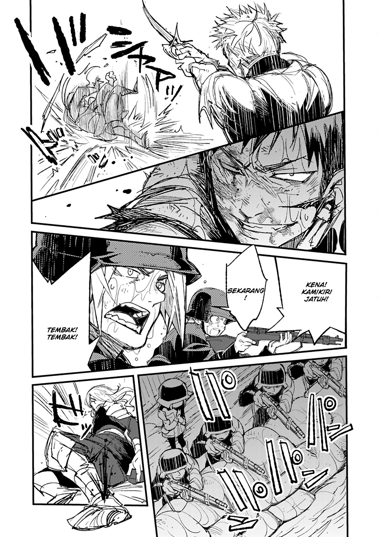 TS Eiseihei-san no Senjou Nikki Chapter 05 Gambar 28