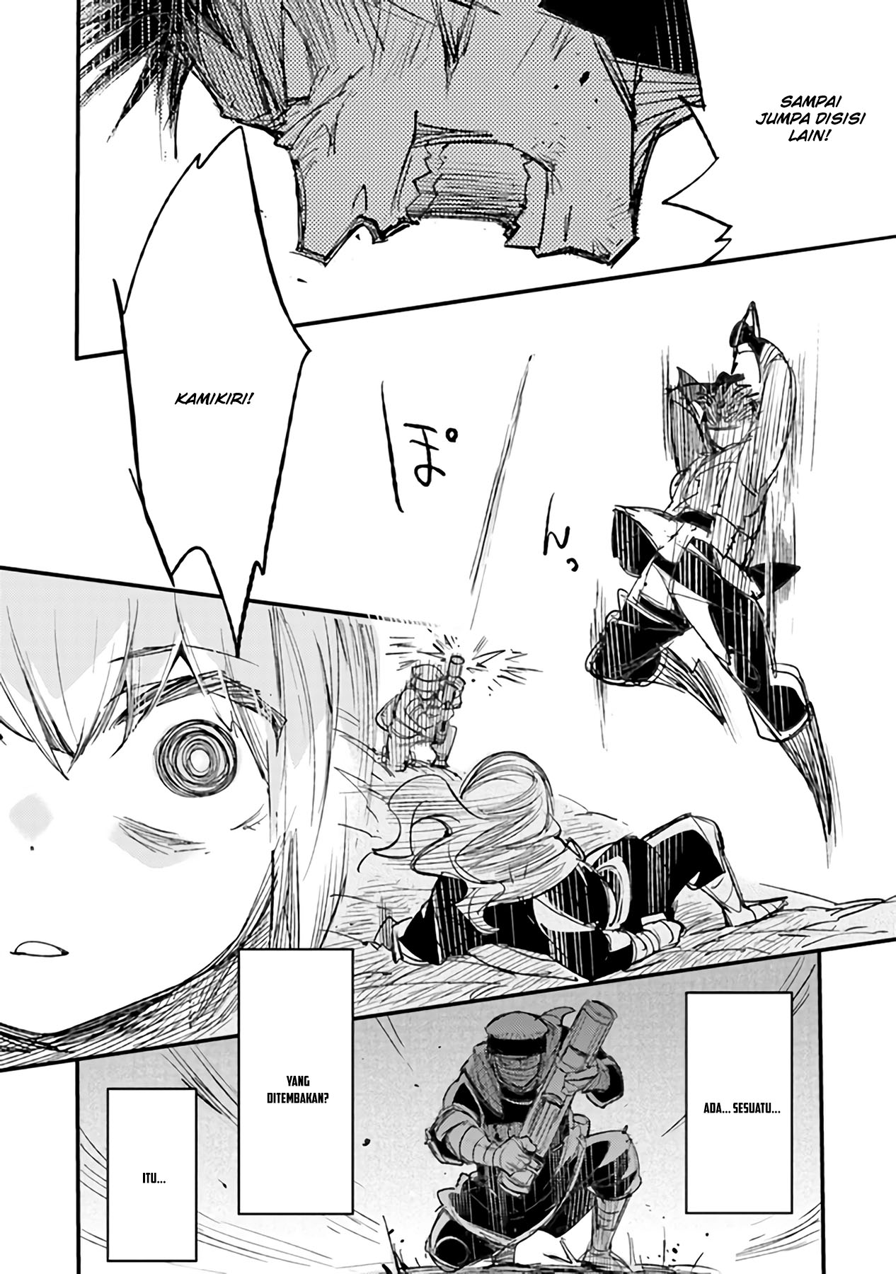 TS Eiseihei-san no Senjou Nikki Chapter 05 Gambar 29