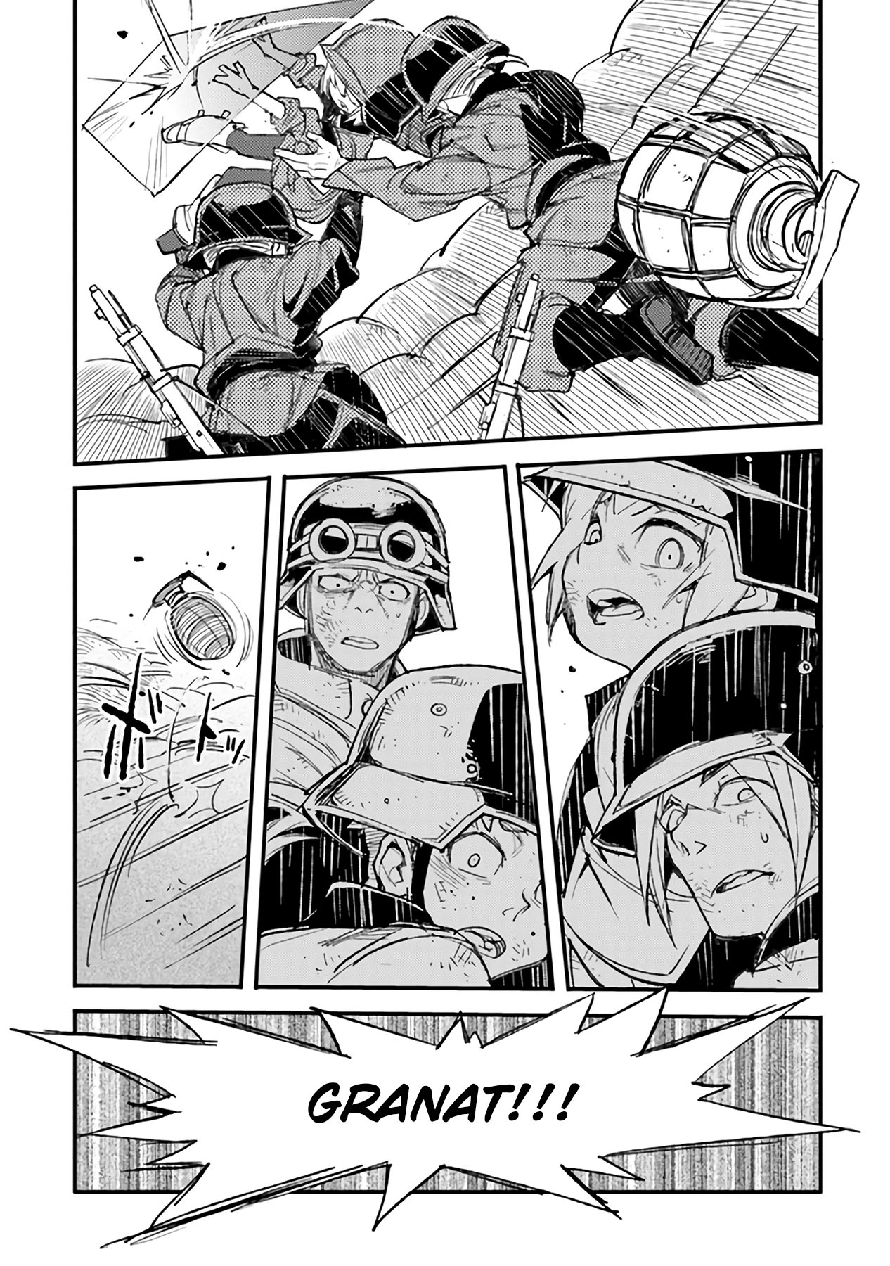 TS Eiseihei-san no Senjou Nikki Chapter 05 Gambar 33