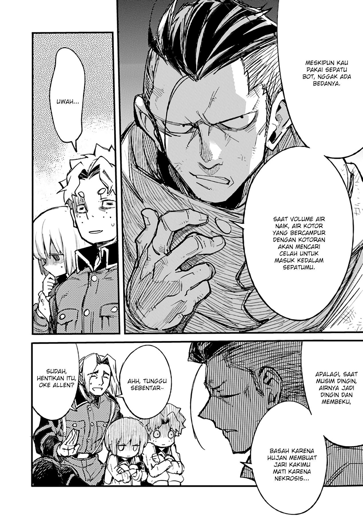 TS Eiseihei-san no Senjou Nikki Chapter 05 Gambar 7