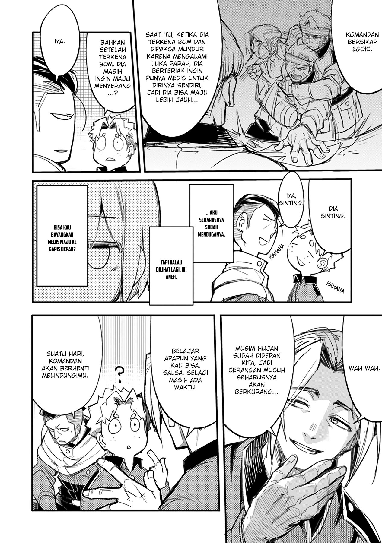 TS Eiseihei-san no Senjou Nikki Chapter 05 Gambar 9