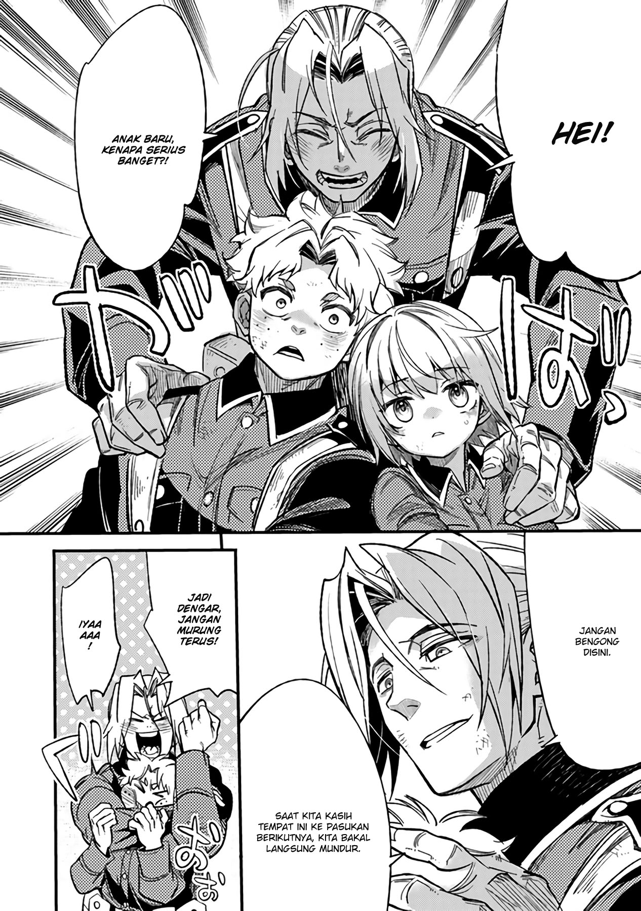 TS Eiseihei-san no Senjou Nikki Chapter 04 Gambar 19