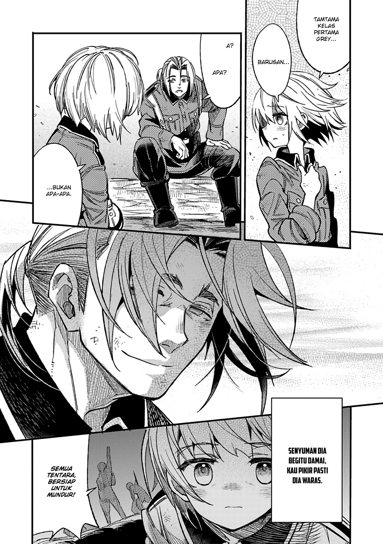 TS Eiseihei-san no Senjou Nikki Chapter 04 Gambar 24