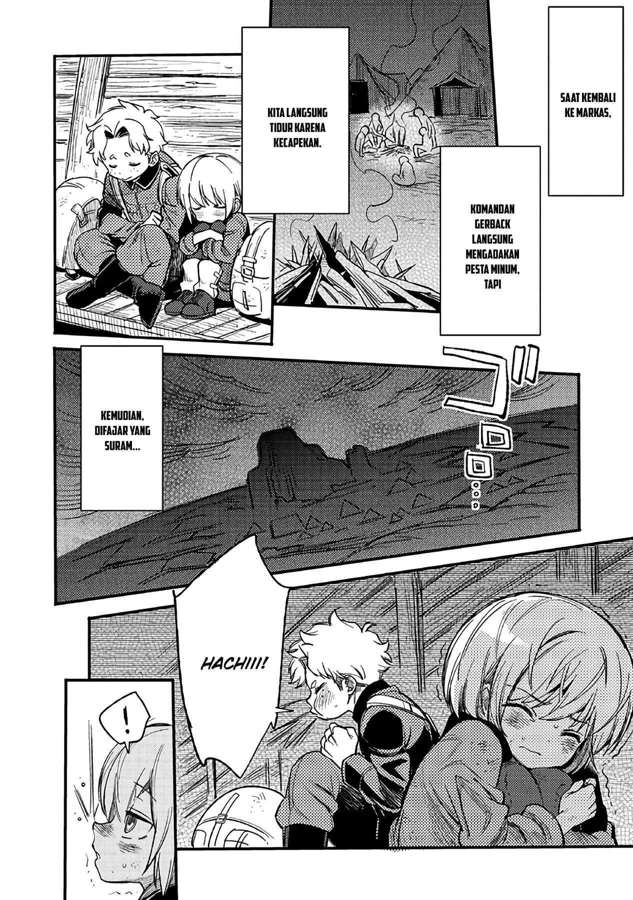 TS Eiseihei-san no Senjou Nikki Chapter 04 Gambar 29