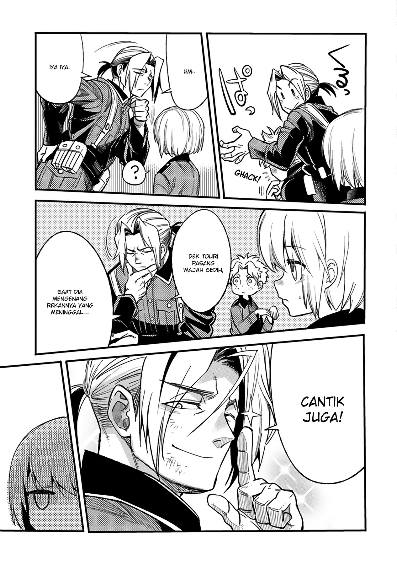 TS Eiseihei-san no Senjou Nikki Chapter 04 Gambar 20