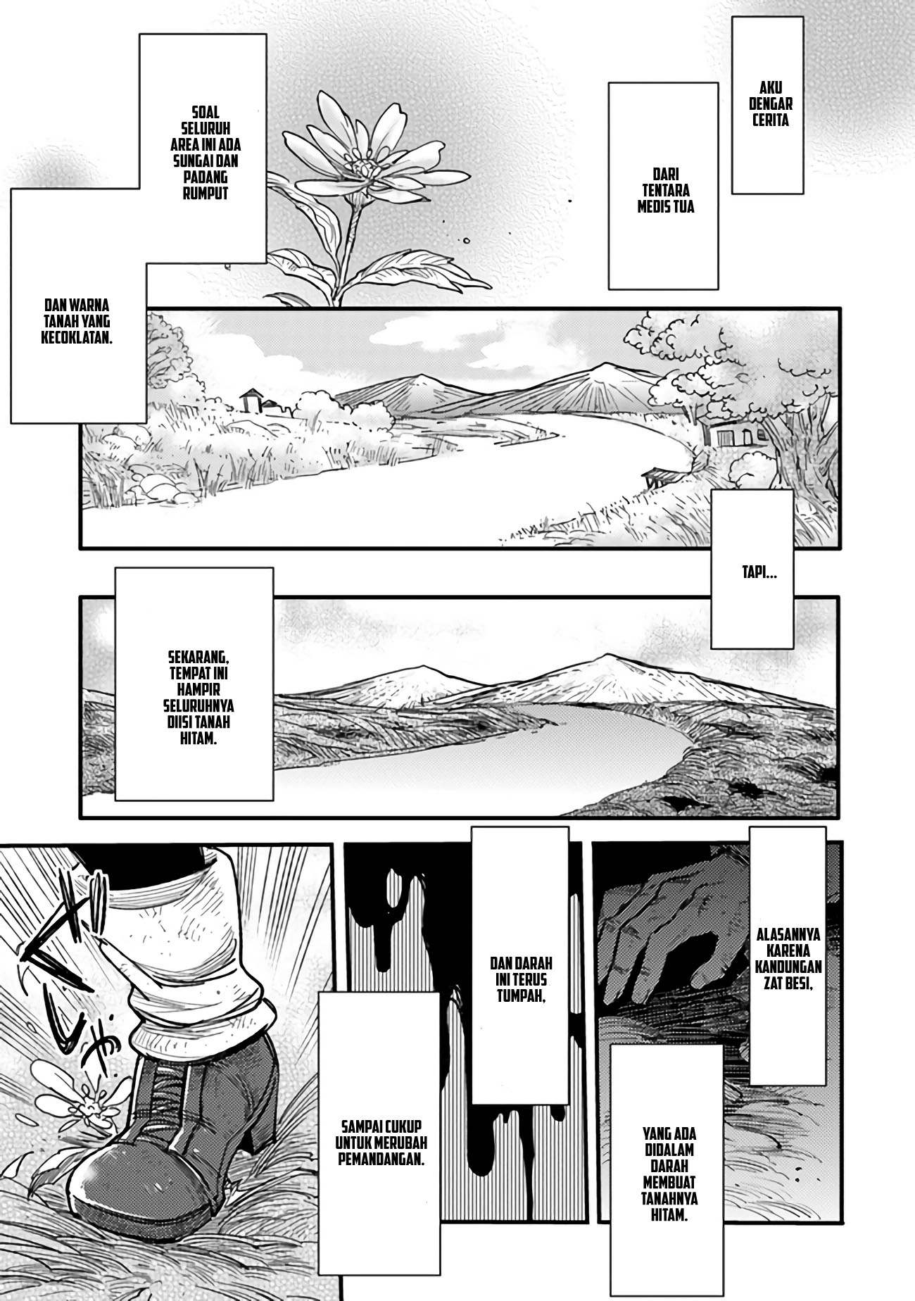 Manga TS Eiseihei-san no Senjou Nikki Chapter 02.1 gambar nomor 2