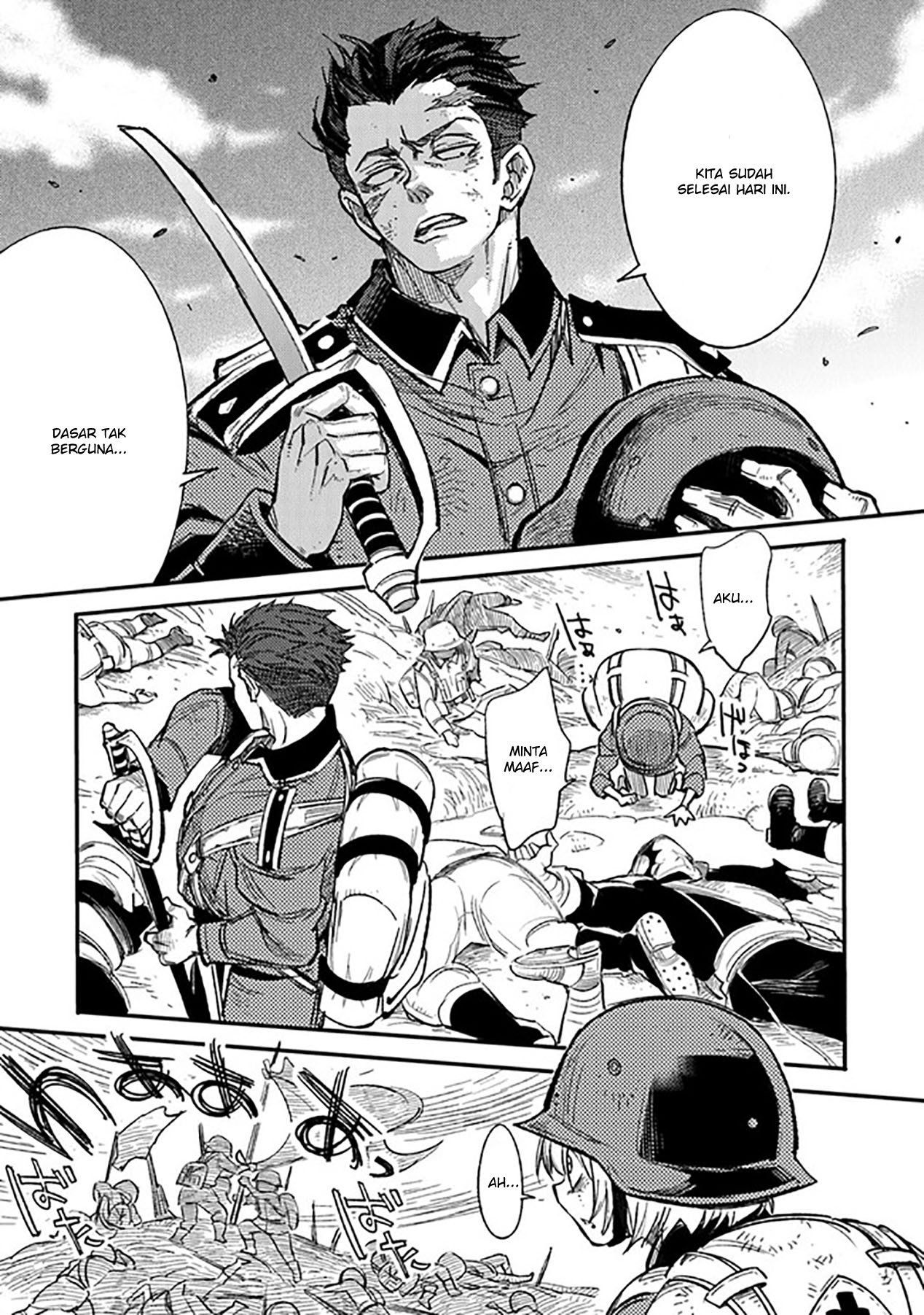 TS Eiseihei-san no Senjou Nikki Chapter 01 Gambar 15