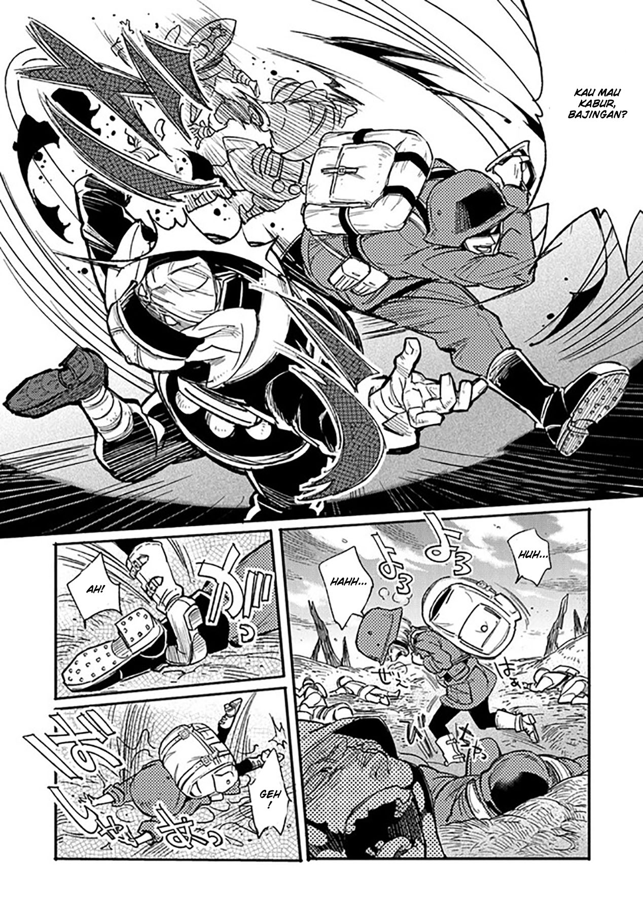 TS Eiseihei-san no Senjou Nikki Chapter 01 Gambar 11