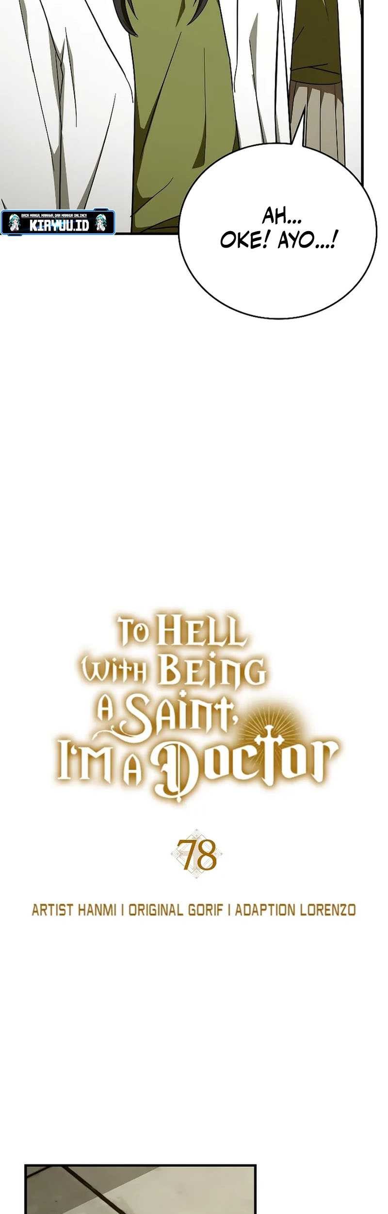 To Hell With Being a Saint, I’m a Doctor Chapter 78 Gambar 18