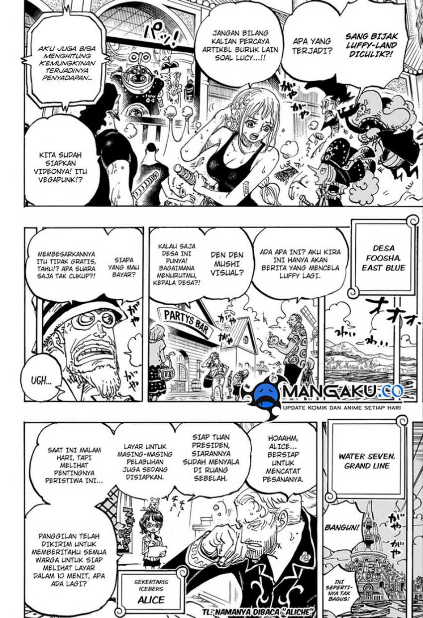 One Piece Chapter 1109 Gambar 7