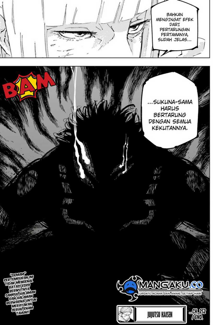 Jujutsu Kaisen Chapter 252 Gambar 19