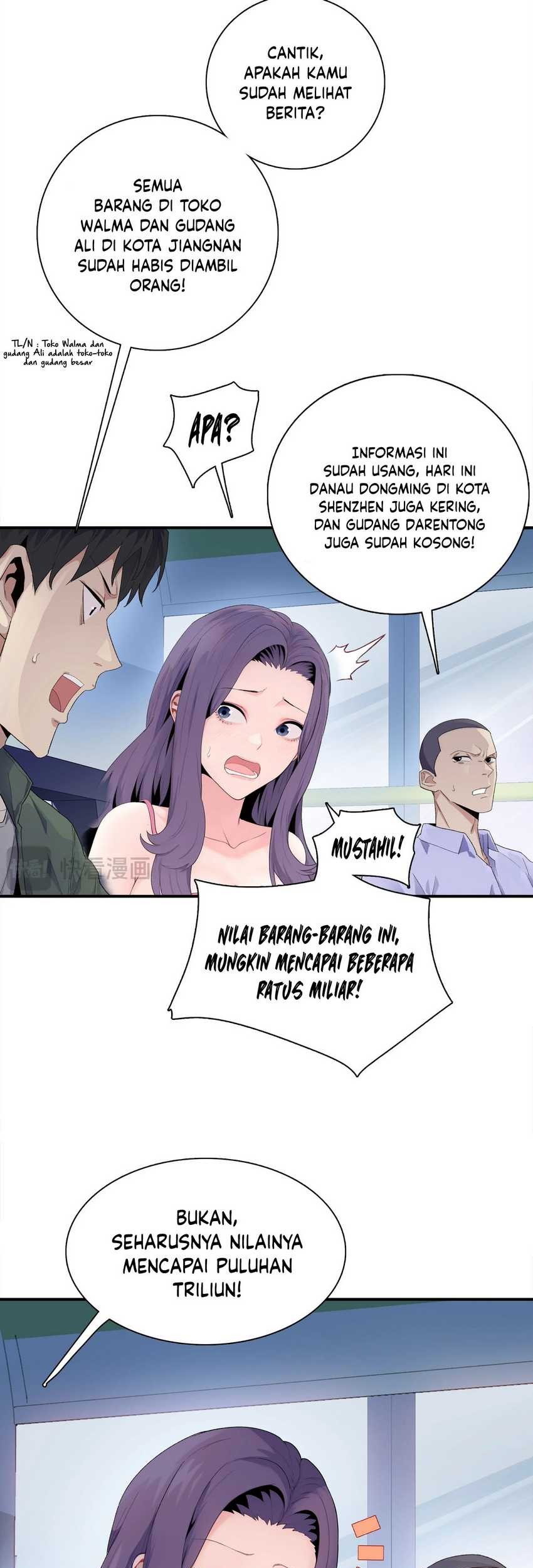 The Last All-Knowing Man Collected Trillions of Stuff from Day One Chapter 01 Gambar 7