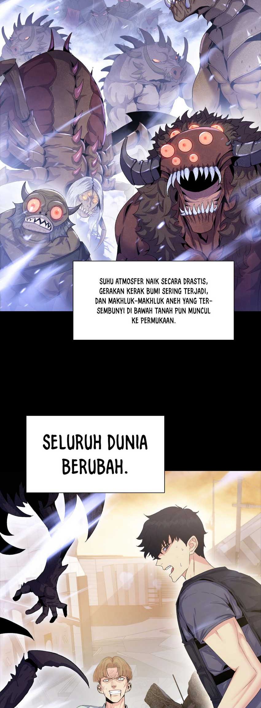 The Last All-Knowing Man Collected Trillions of Stuff from Day One Chapter 01 Gambar 17