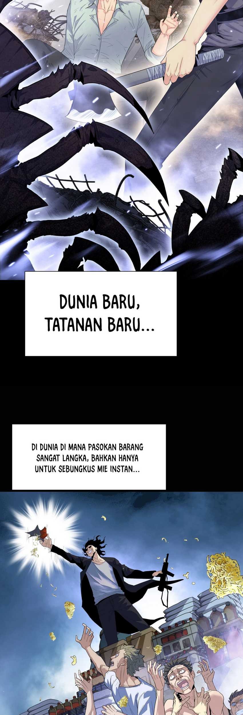 The Last All-Knowing Man Collected Trillions of Stuff from Day One Chapter 01 Gambar 18